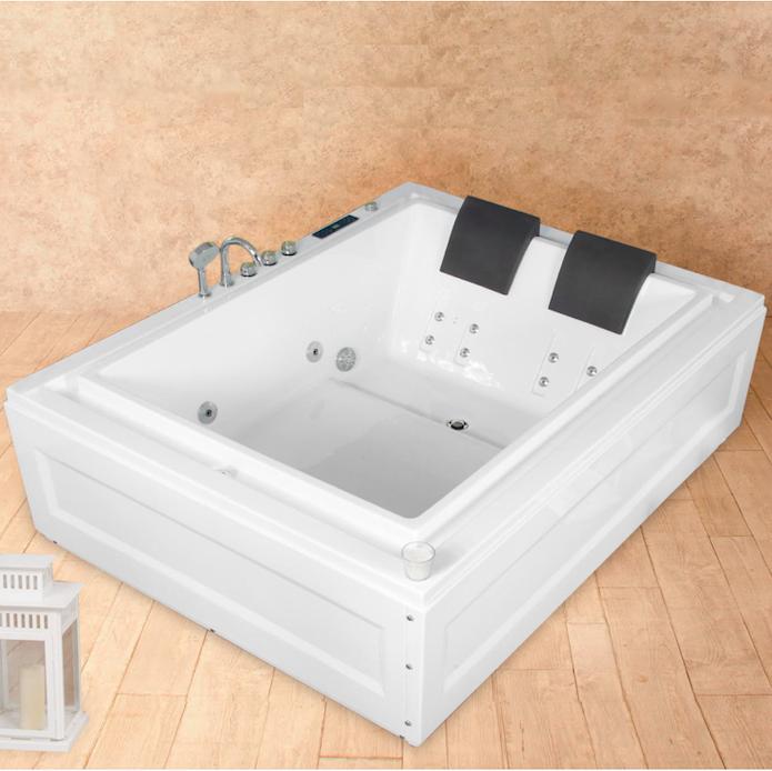 VASCHE VASCA IDROMASSAGGIO BAGNO 170X120 -22 IDROGETTI OZONO SPA - Foto 8