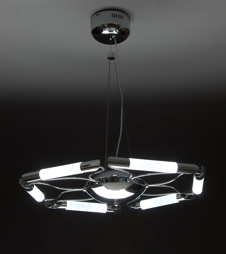 Lampadario a Sospensione Led Blade 6 di Design Moderno