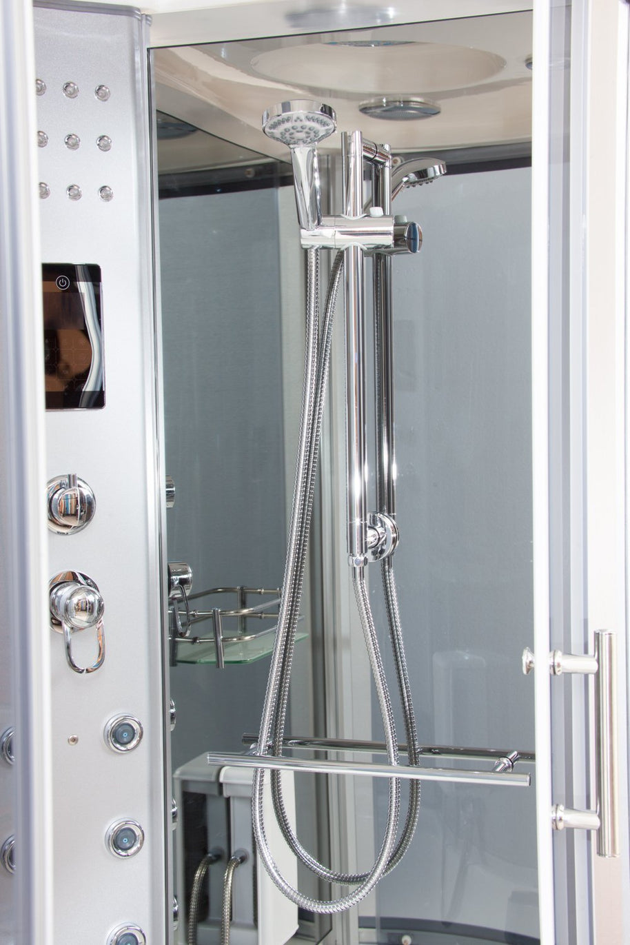 Box Doccia Idromassaggio vasca Florence 130x85 Sinistra Multifunzione