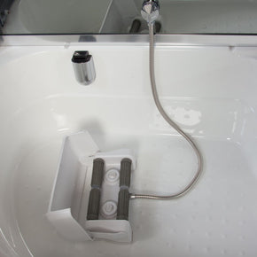 Box Doccia Idro con Vasca Florence 130x85 Destra Sauna, Bagno Turco