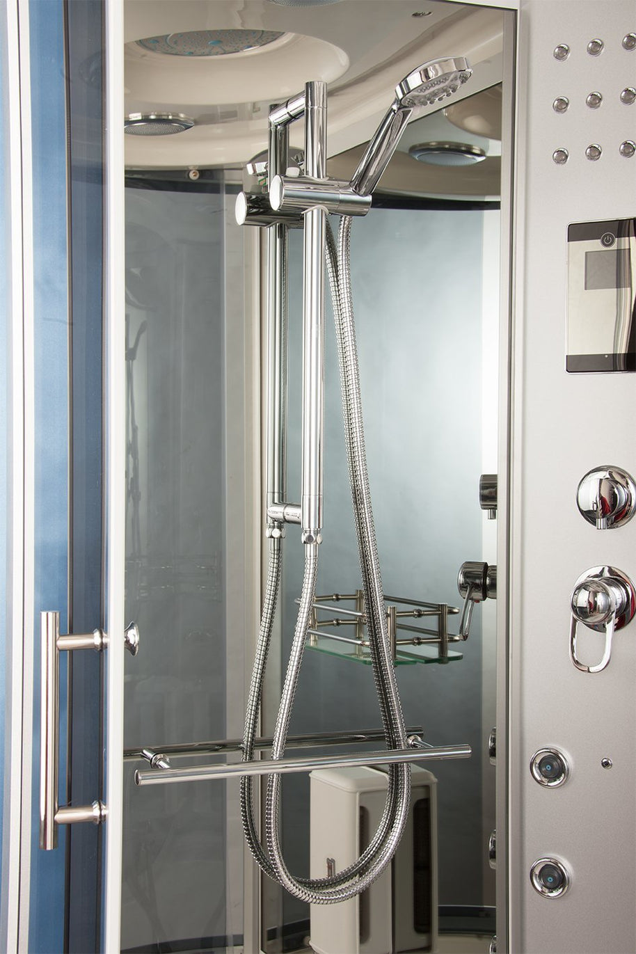 Box Doccia Idro con Vasca Florence 130x85 Destra Sauna, Bagno Turco