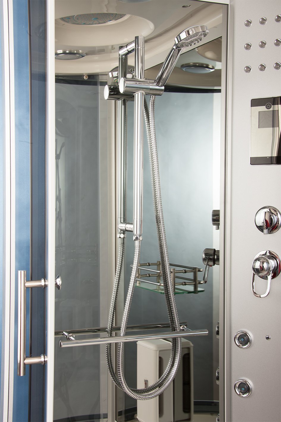 Box Doccia Idro con Vasca Florence 130x85 Destra Sauna, Bagno Turco