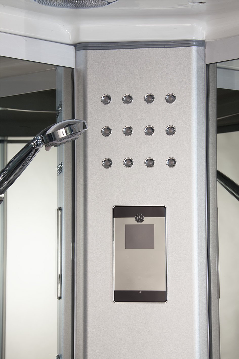 Box Doccia Idro con Vasca Florence 130x85 Destra Sauna, Bagno Turco