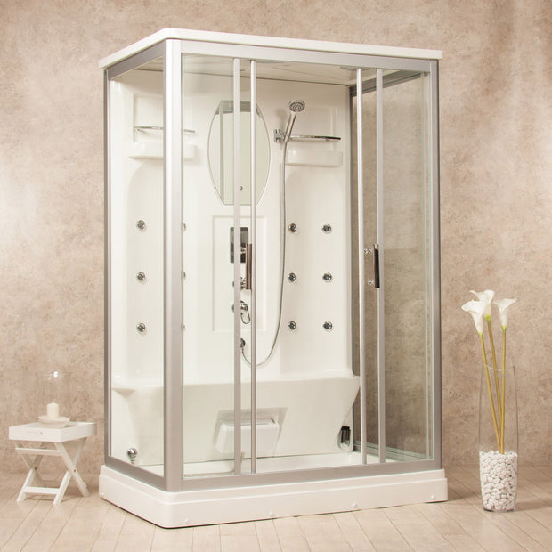 Cabina Doccia Idromassaggio Artic 140x90 Sauna, Bagno Turco e Ozono