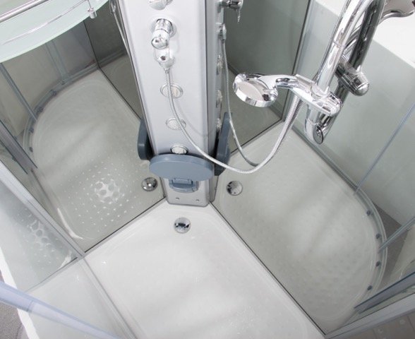 Box Doccia Idromassaggio Atene Panorama 120x80  Sinistra Completo