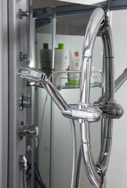 Box Doccia Idromassaggio Atene Panorama 120x80  Sinistra Completo