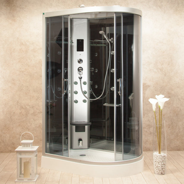 Cabina Doccia Idromassaggio Atene 120x80 Sinistra Multifunzione