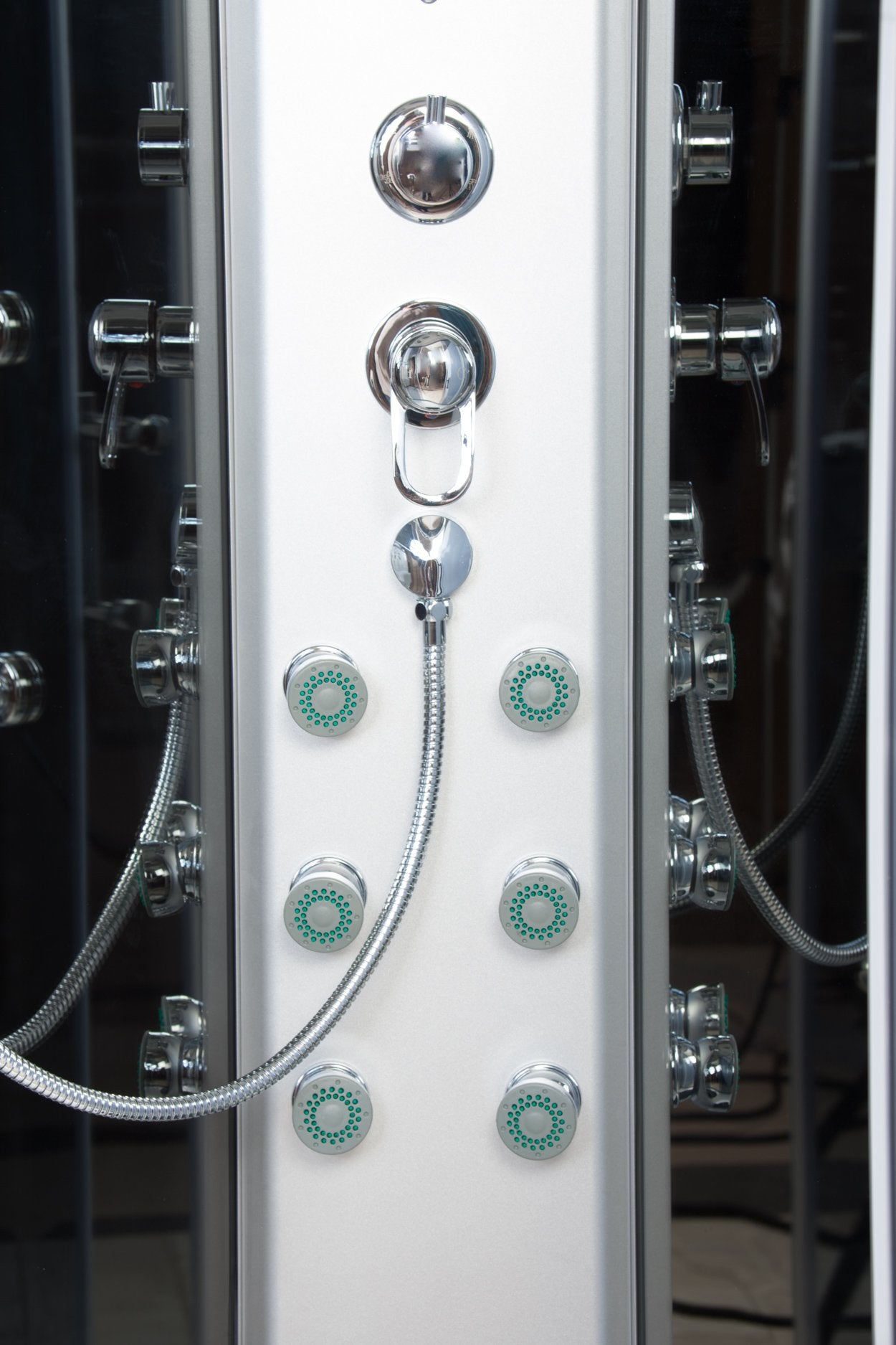 Cabina Doccia Idromassaggio Atene 120x80 Sinistra Multifunzione