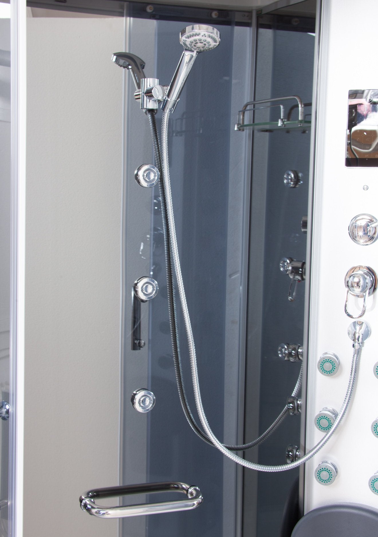 Cabina Doccia Idromassaggio Atene 120x80 Sinistra Multifunzione