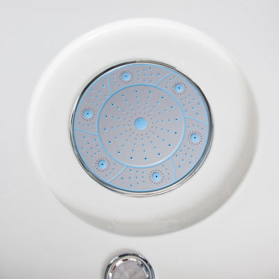 Box Doccia Idromassaggio Atene 120x80 Destra Sauna Bagno Turco e Ozono