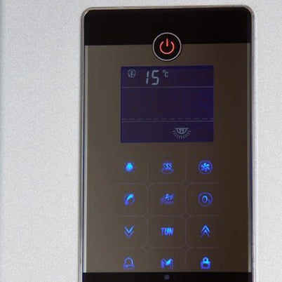 Box Doccia Idromassaggio Atene 120x80 Destra Sauna Bagno Turco e Ozono