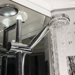 Doccia Vasca Idromassaggio PoloSud 100x100 cm, Bagno turco e ozono