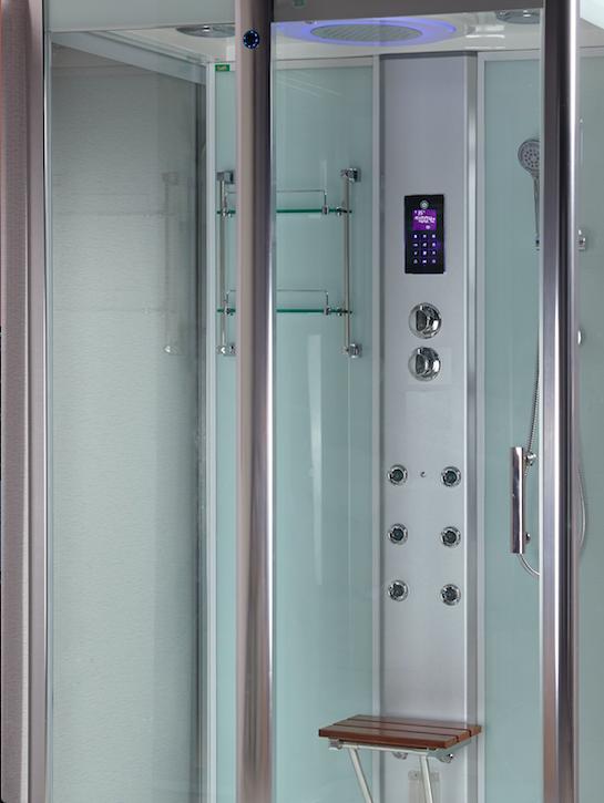 Box Doccia Idromassaggio Elegant 120x90 Completo Multifunzione