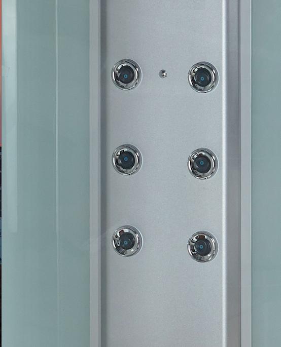 Box Doccia Idromassaggio Elegant 120x90 Completo Multifunzione