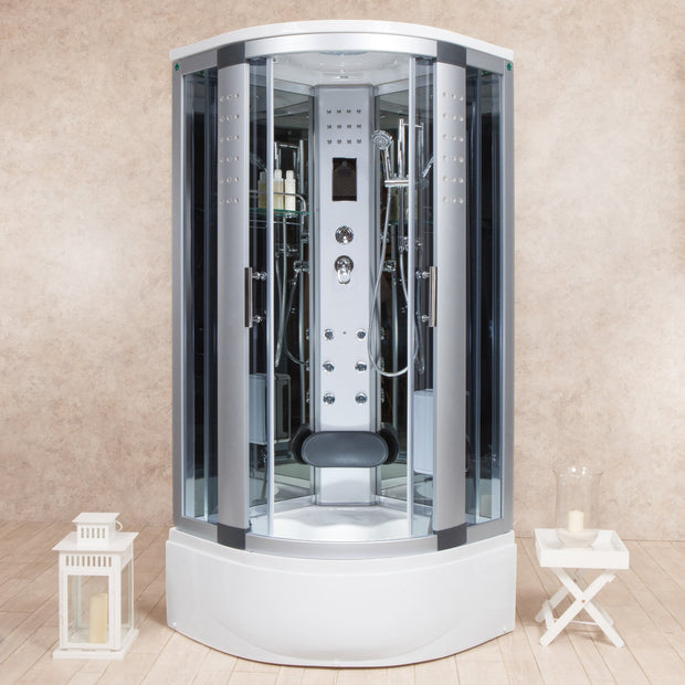 Doccia Idromassaggio con Vasca Dallas 90x90 Sauna Bagno Turco