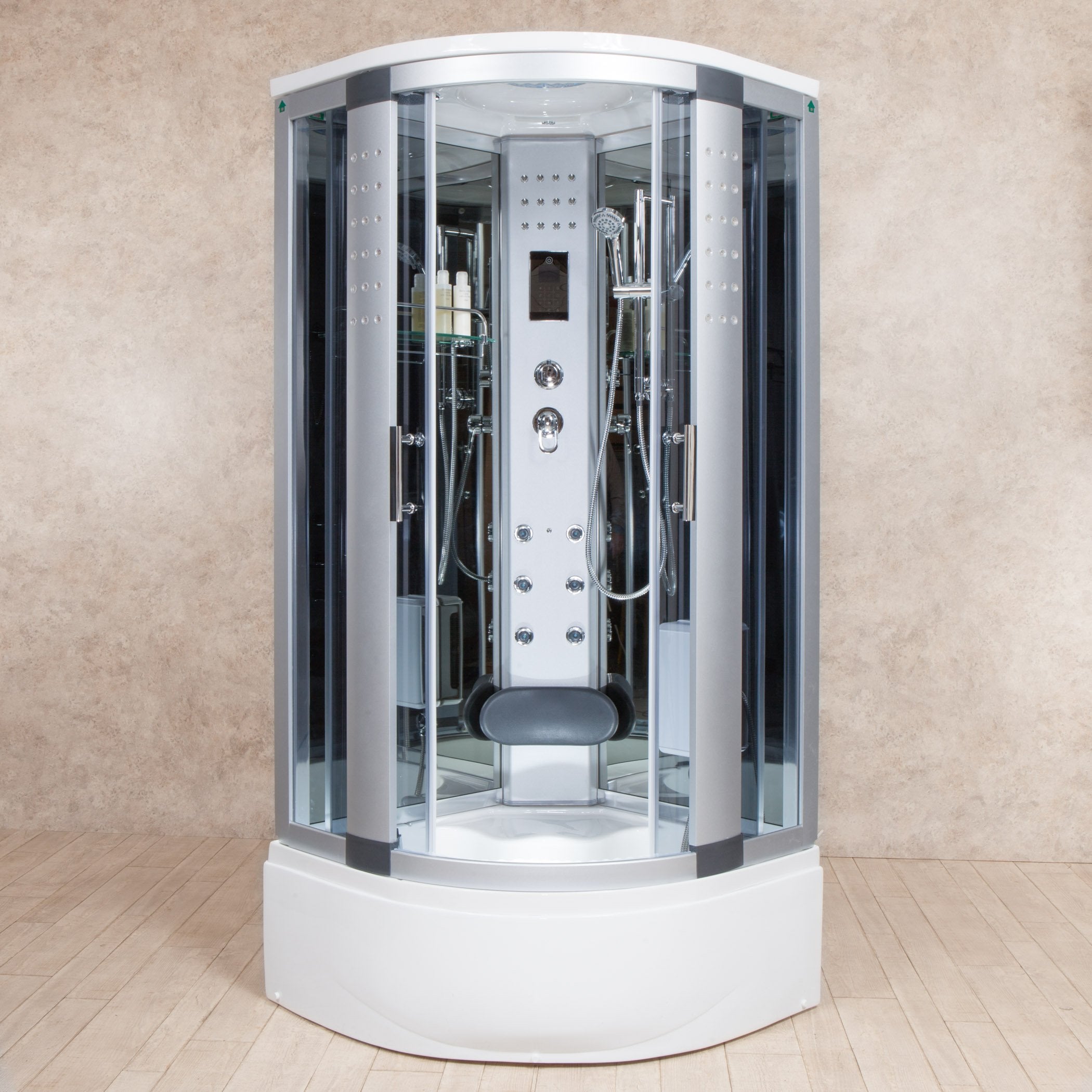 Doccia Idromassaggio con Vasca Dallas 90x90 Sauna Bagno Turco