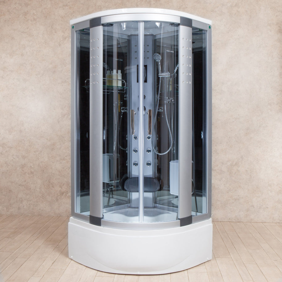 Doccia Idromassaggio con Vasca Dallas 90x90 Sauna Bagno Turco