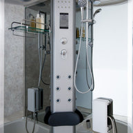 Doccia Idromassaggio con Vasca Dallas 90x90 Sauna Bagno Turco