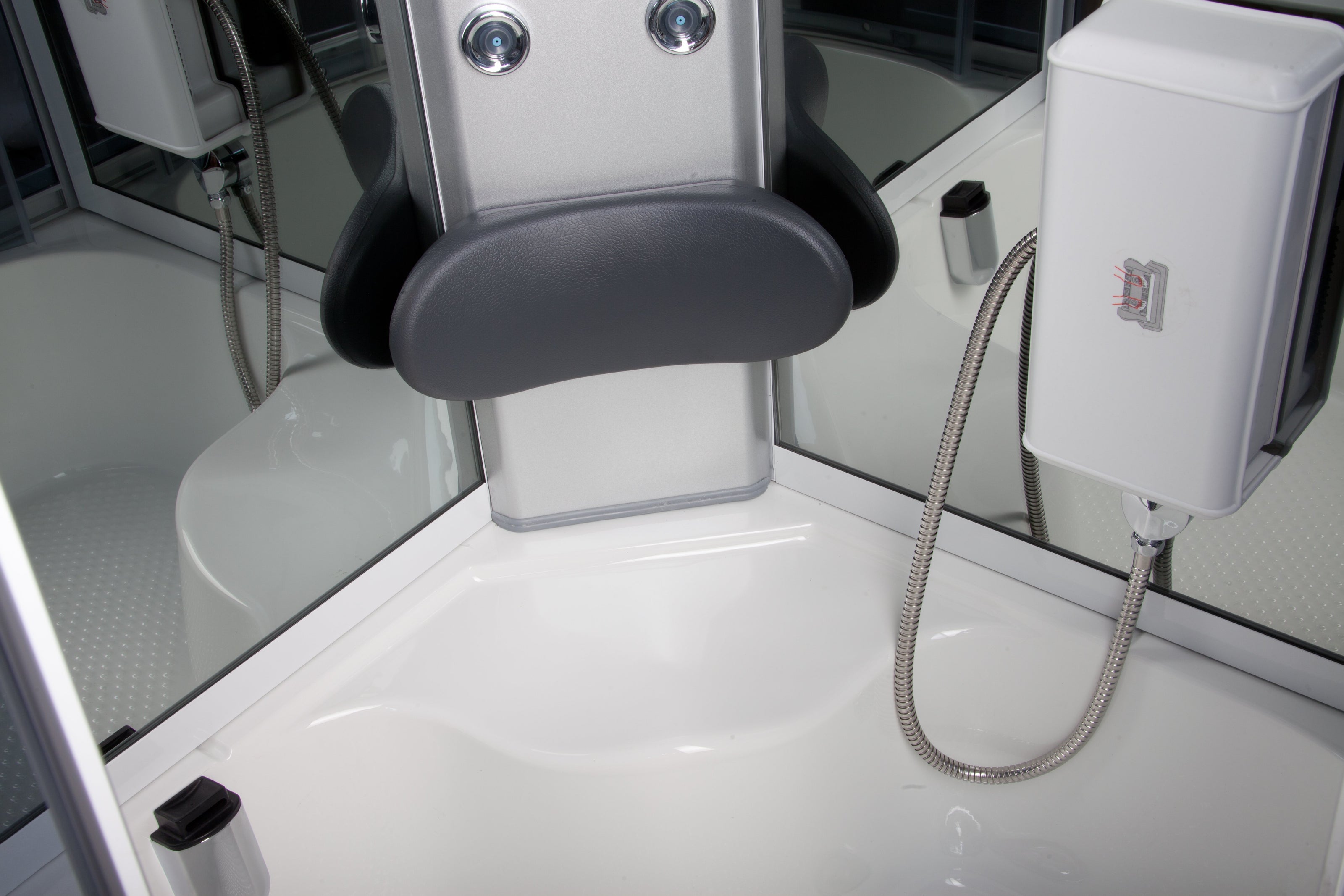 Doccia Idromassaggio con Vasca Dallas 90x90 Sauna Bagno Turco