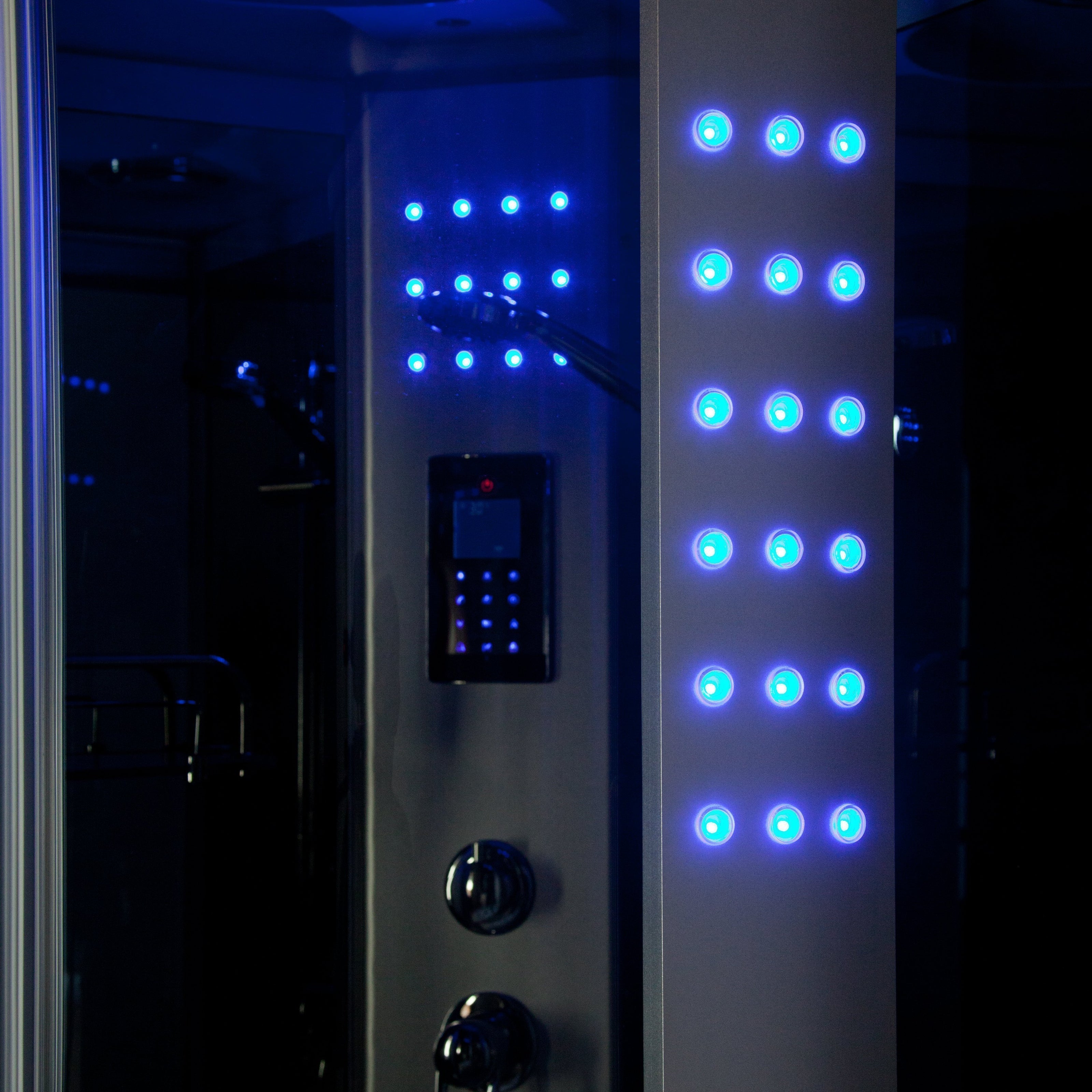 Doccia Idromassaggio con Vasca Dallas 90x90 Sauna Bagno Turco