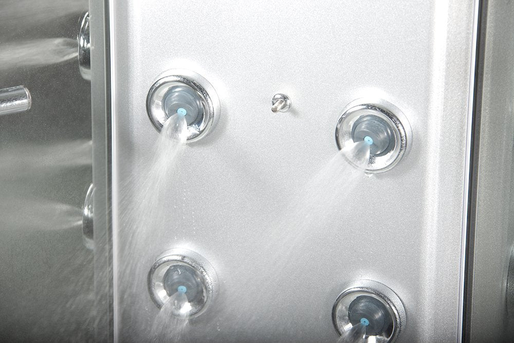 Doccia Idromassaggio con Vasca Dallas 90x90 Sauna Bagno Turco