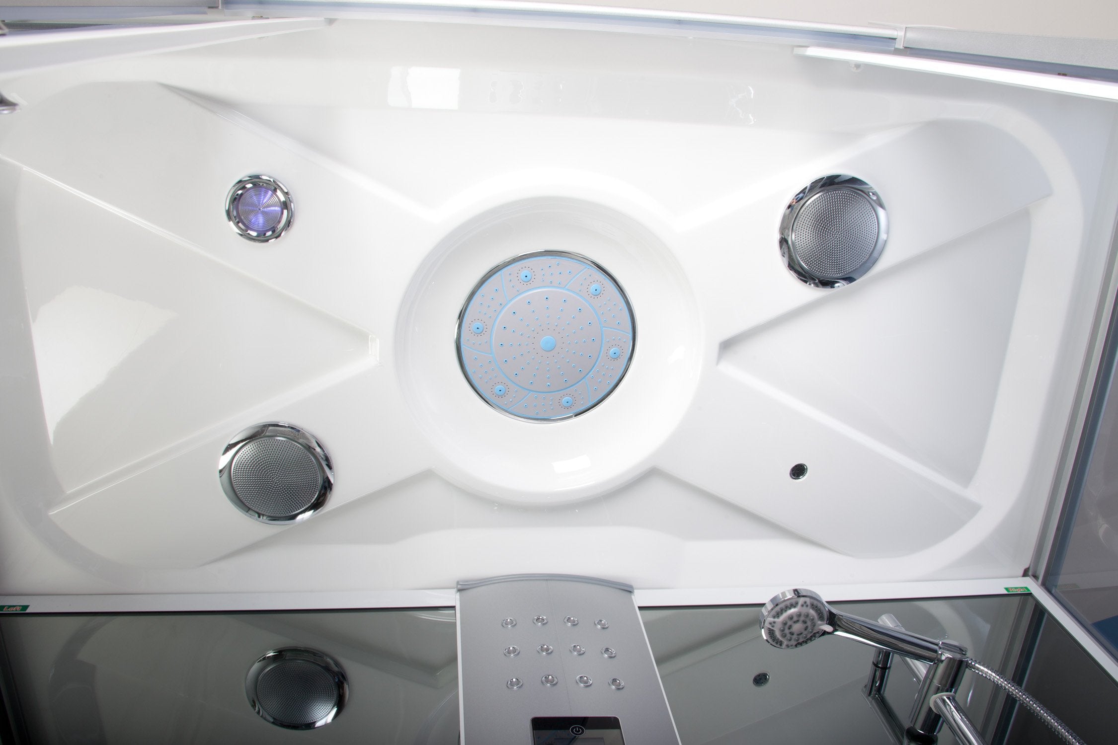 Doccia Idromassaggio con Vasca Bluworld 150x90 Completo Multifunzione