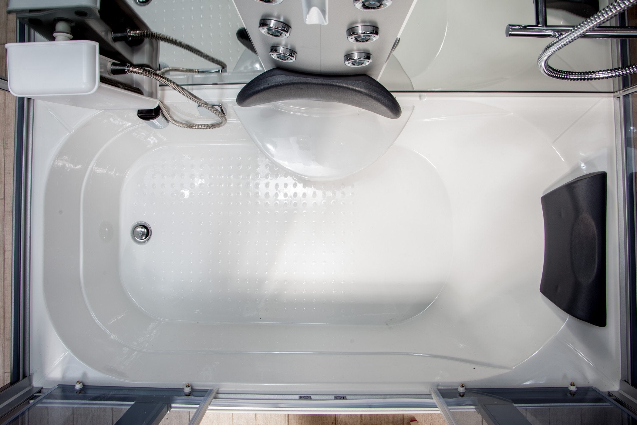 Doccia Idromassaggio con Vasca Bluworld 150x90 Completo Multifunzione