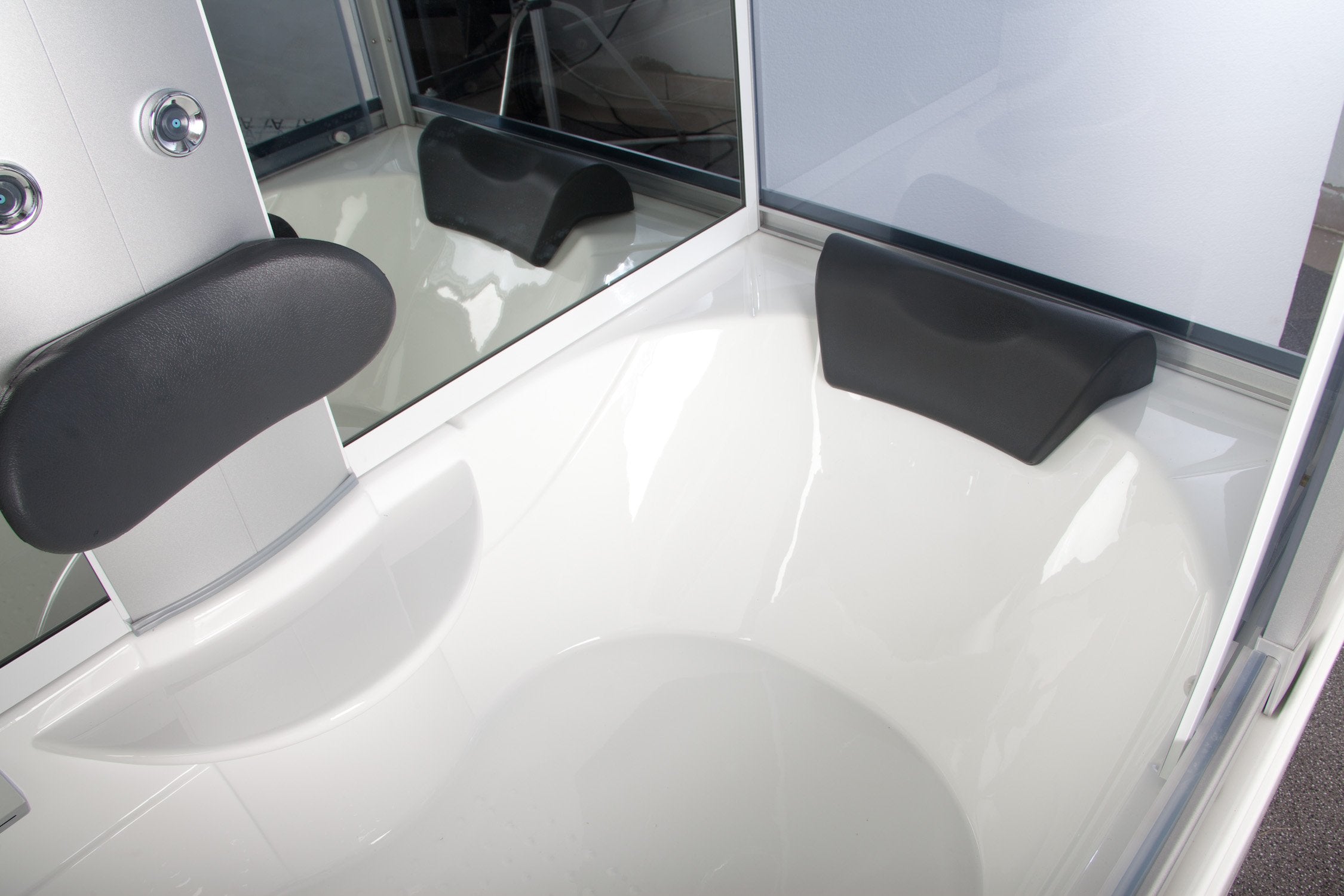 Doccia Idromassaggio con Vasca Bluworld 150x90 Completo Multifunzione