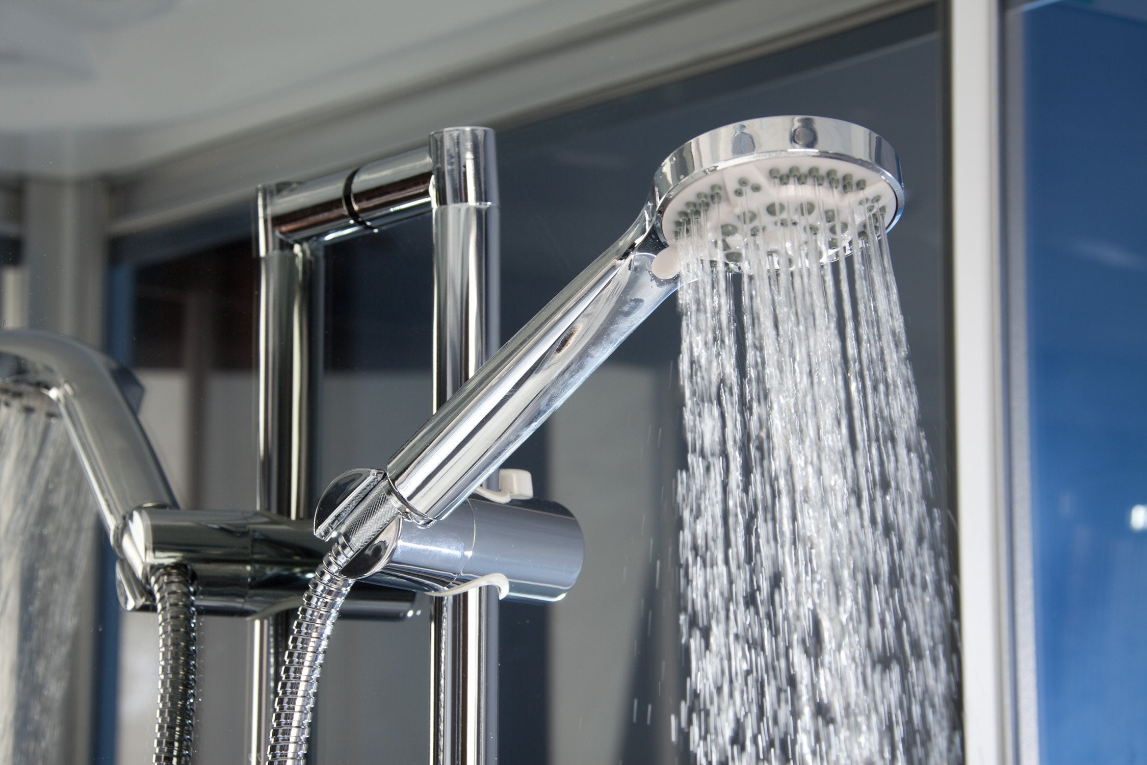 Doccia Idromassaggio con Vasca Bluworld 150x90 Completo Multifunzione