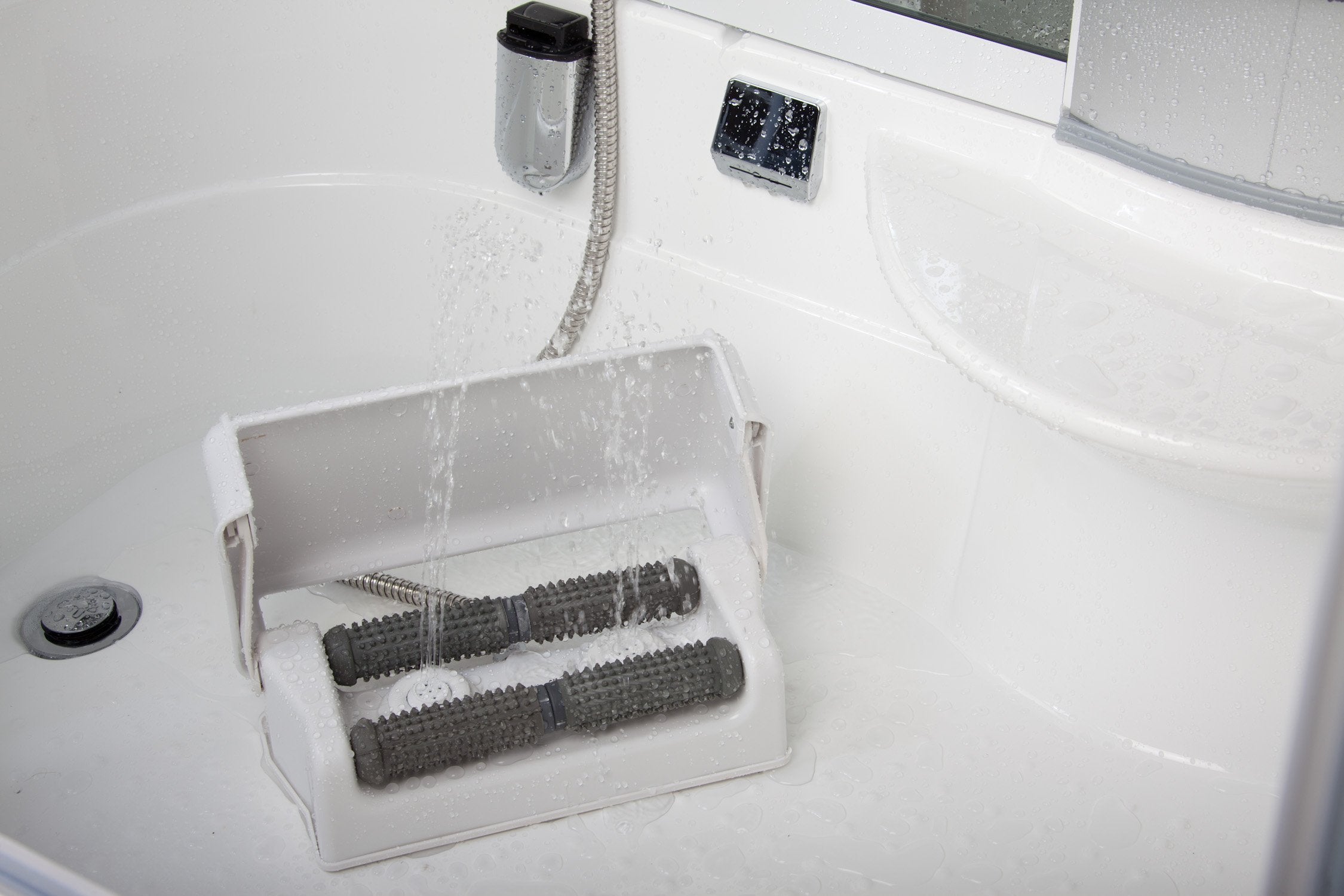 Doccia Idromassaggio con Vasca Bluworld 150x90 Completo Multifunzione