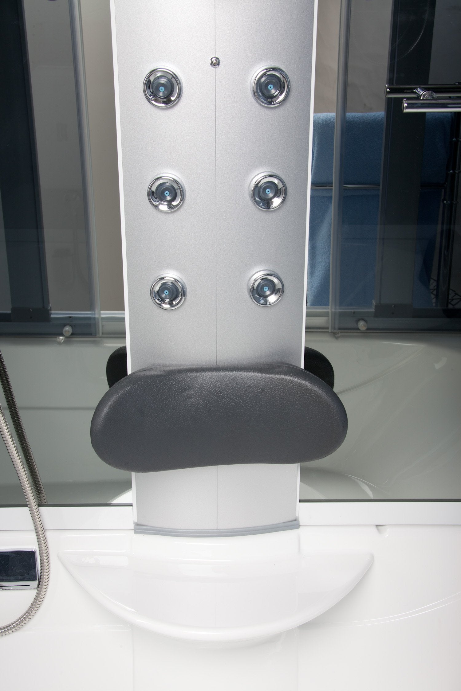 Doccia Idromassaggio con Vasca Bluworld 150x90 Completo Multifunzione