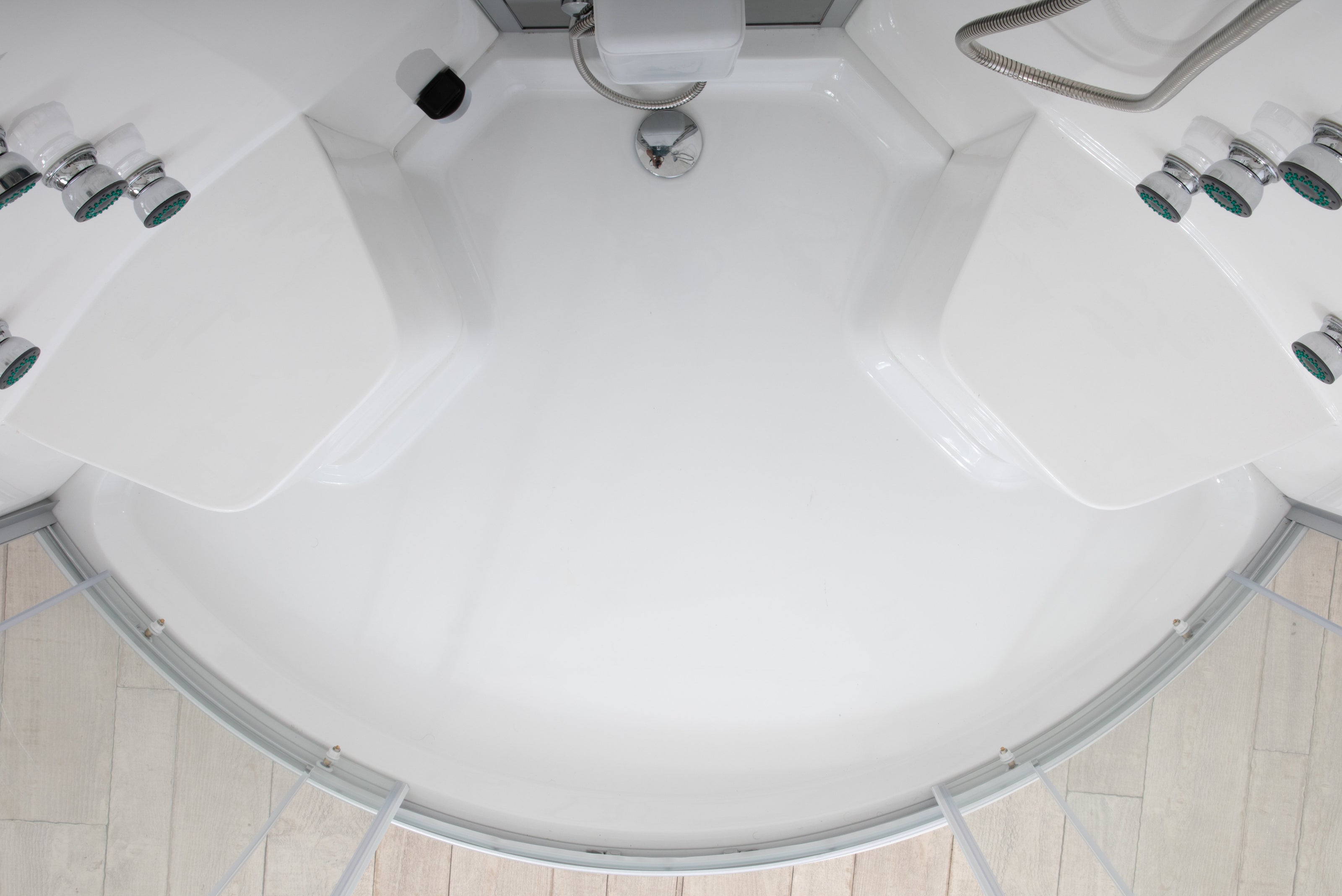 Box Doccia Idromassaggio Space 130x130 2 sedute Multifunzione