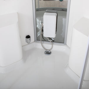 Box Doccia Idromassaggio Space 130x130 2 sedute Multifunzione