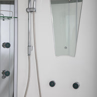 Box Doccia Idromassaggio Space 130x130 2 sedute Multifunzione