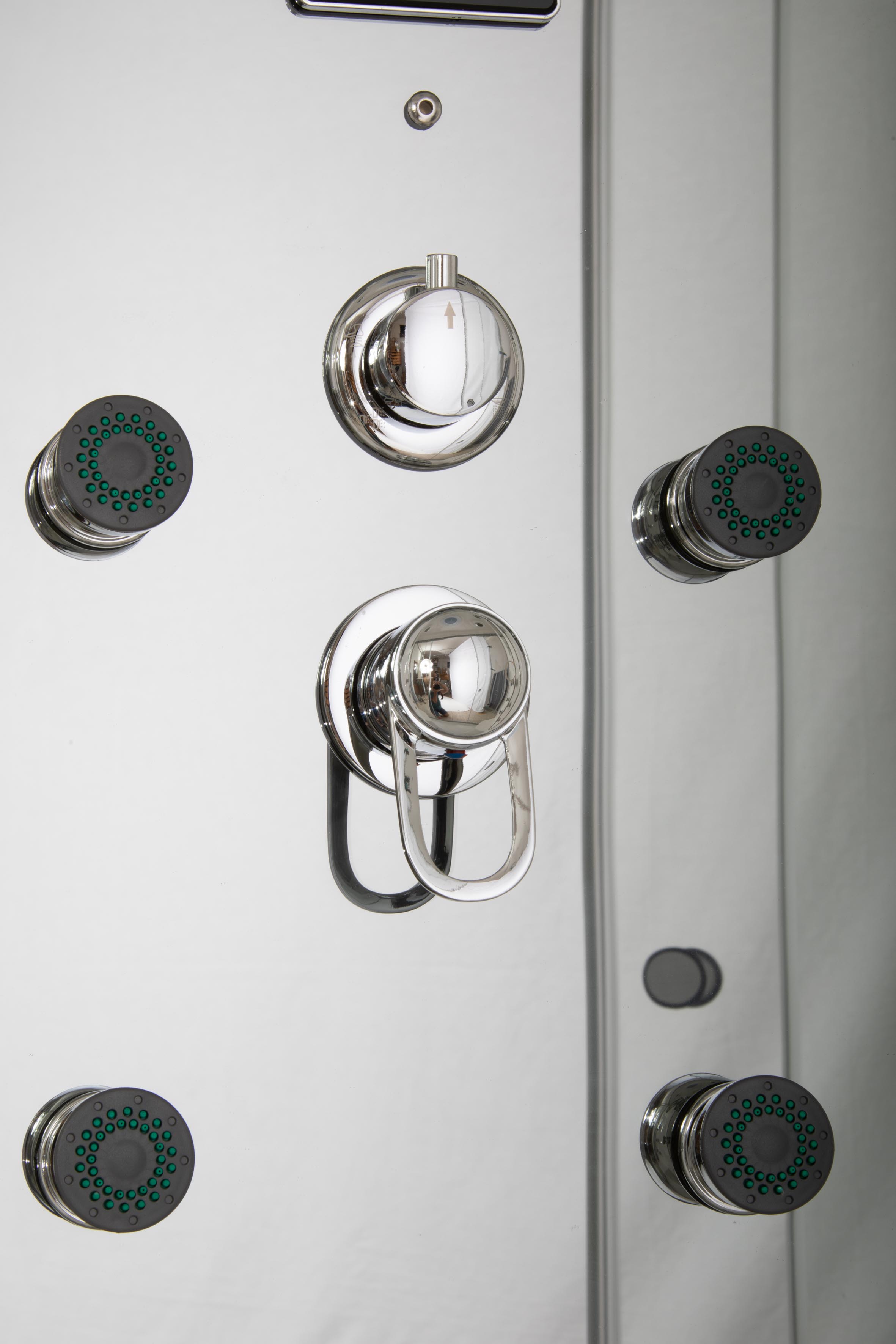 Box Doccia Idromassaggio Space 130x130 2 sedute Multifunzione