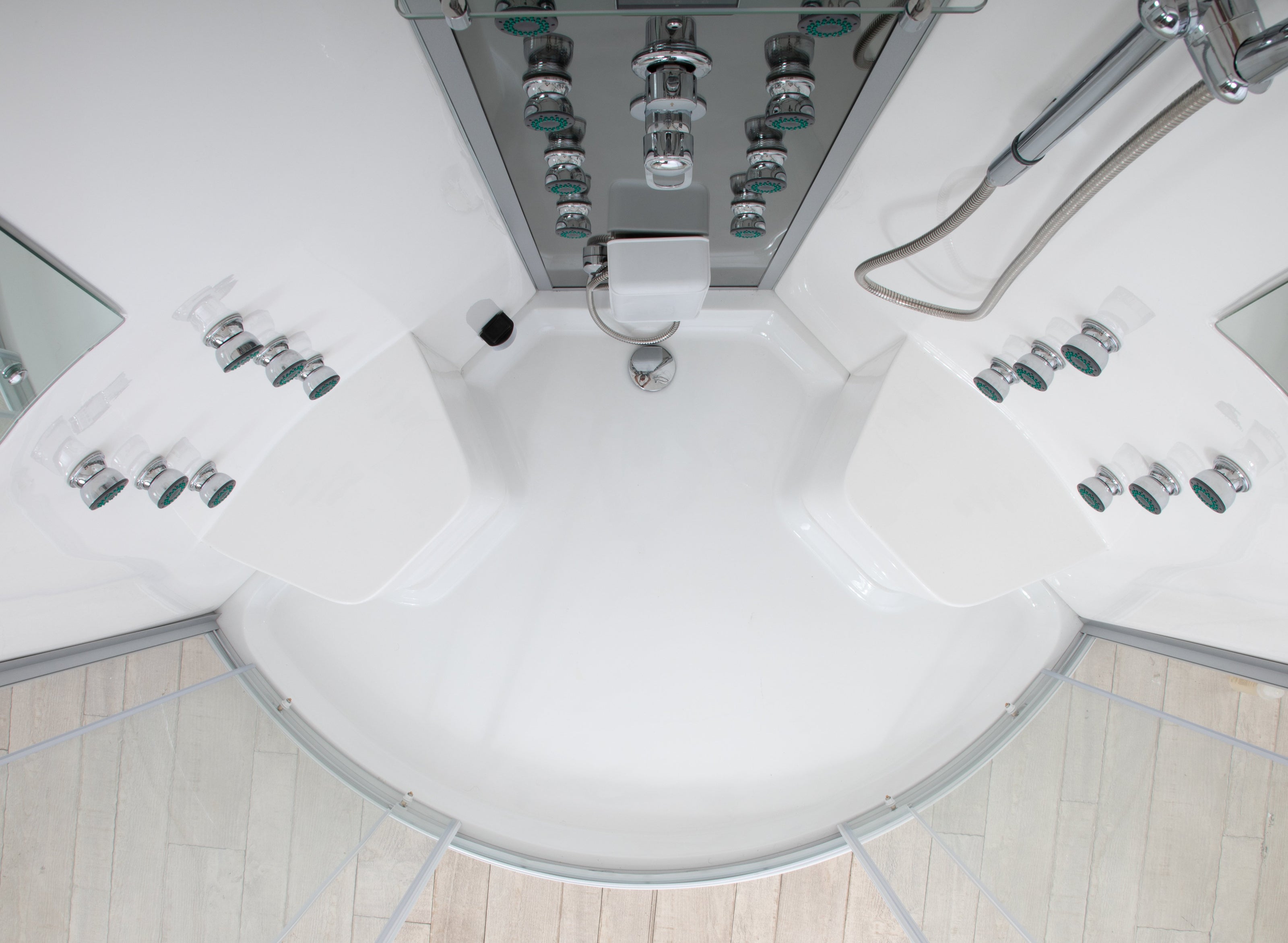 Box Doccia Idromassaggio Space 130x130 Sauna, Bagno Turco