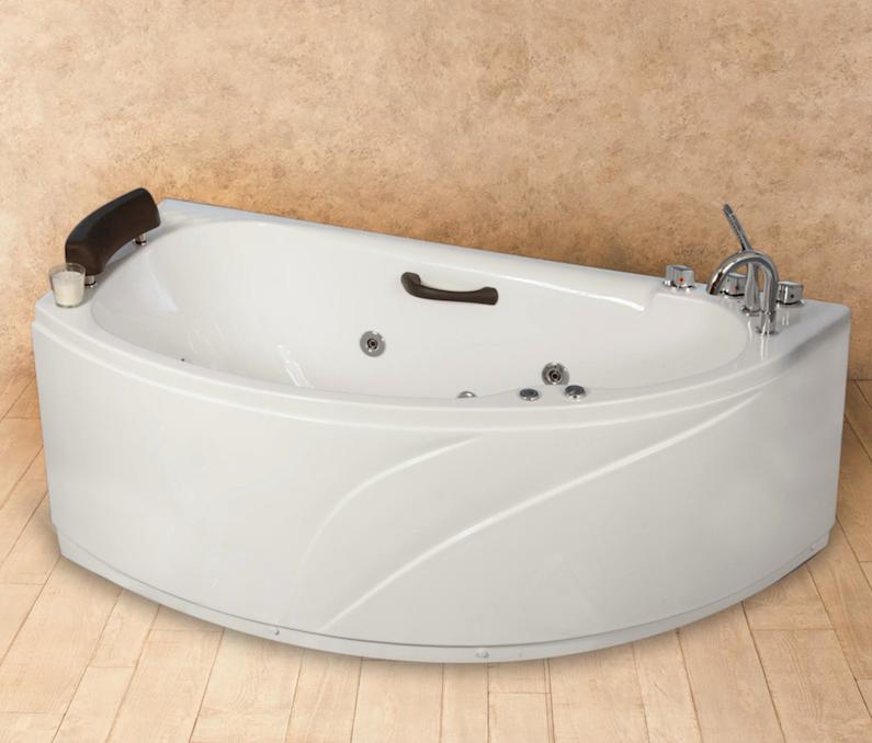 Vasca White Natur Sinistra 162x83