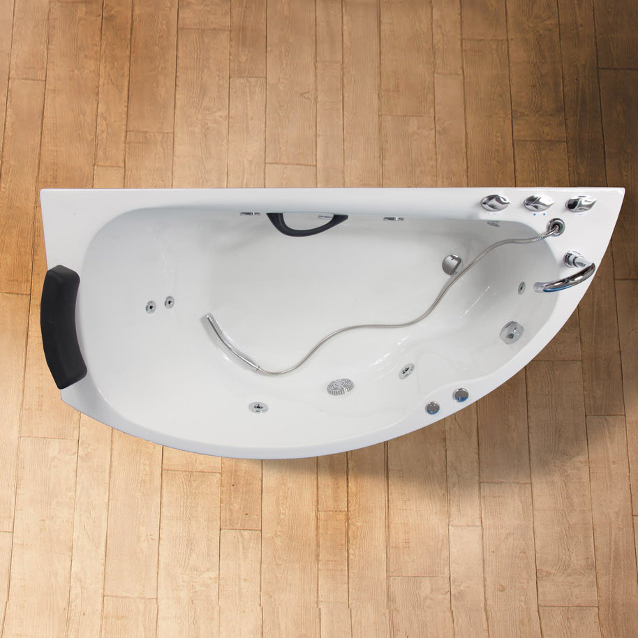 Vasca White Natur Destra 162x83