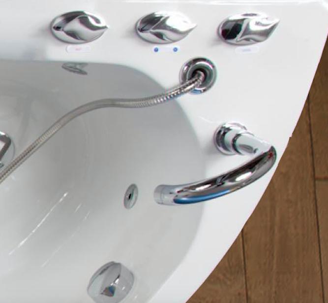 Vasca White Natur Destra 162x83