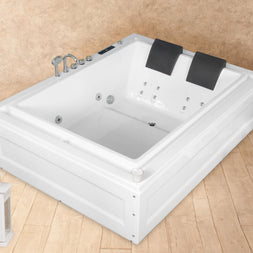 Vasca Idromassaggio Italian Design 190x147 Doppia con Cromoterapia
