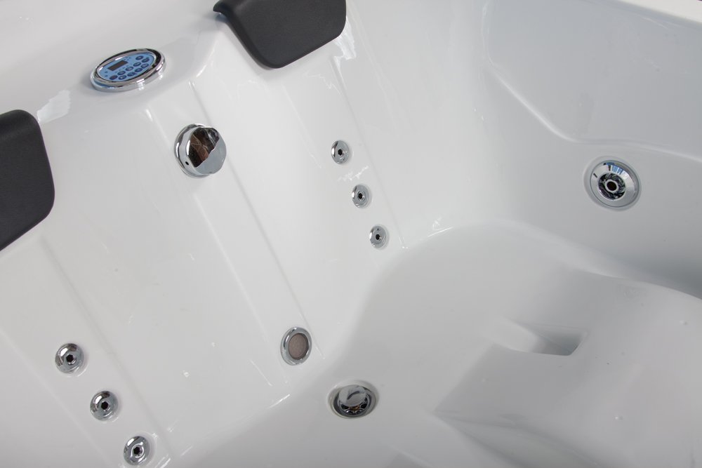 Vasca Idromassaggio LuxuryRoom 180x140 Duo di Design con Cromoterapia