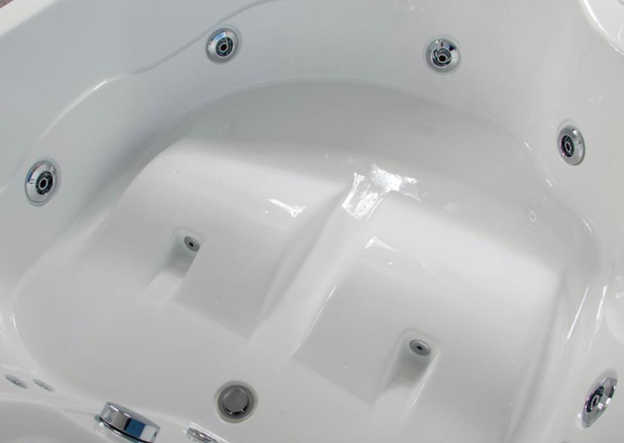 Vasca Idromassaggio LuxuryRoom 180x140 Duo di Design con Cromoterapia