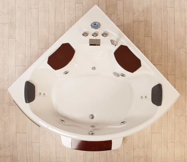 Vasca Idro Katrin 135x135 con Riscaldamento Radio Display Digitale