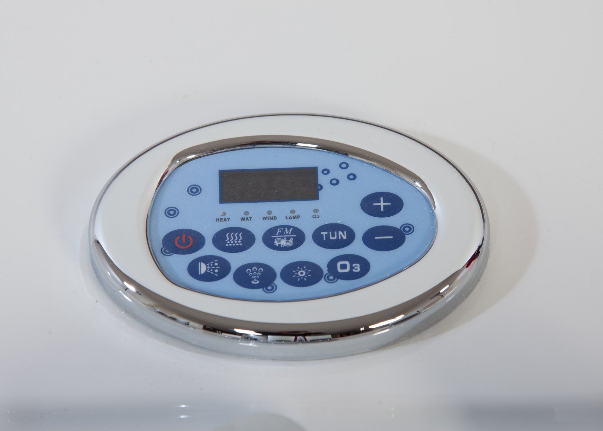 Vasca Idro Katrin 135x135 con Riscaldamento Radio Display Digitale