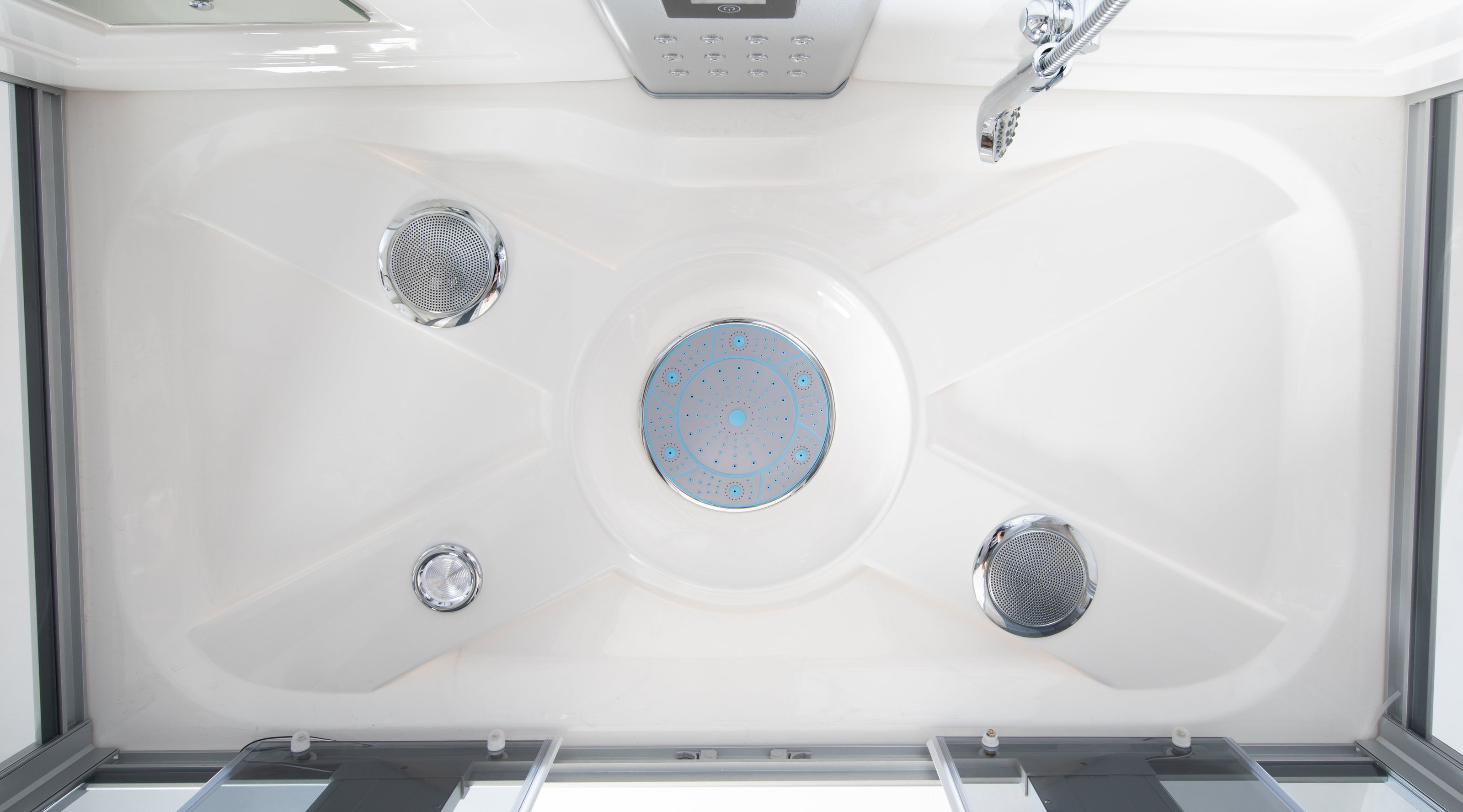 Doccia Idromassaggio con vasca Reality 160x85 Completa Multifunzione