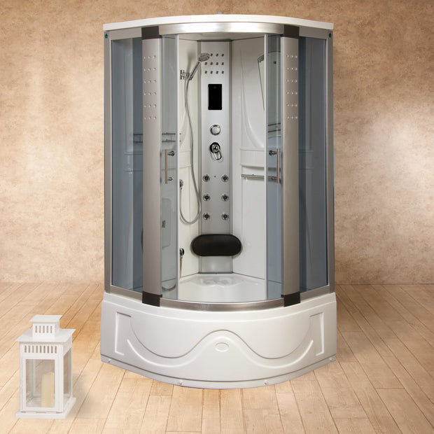Doccia Idromassaggio con Vasca Texas 105x105 Completa Multifunzion