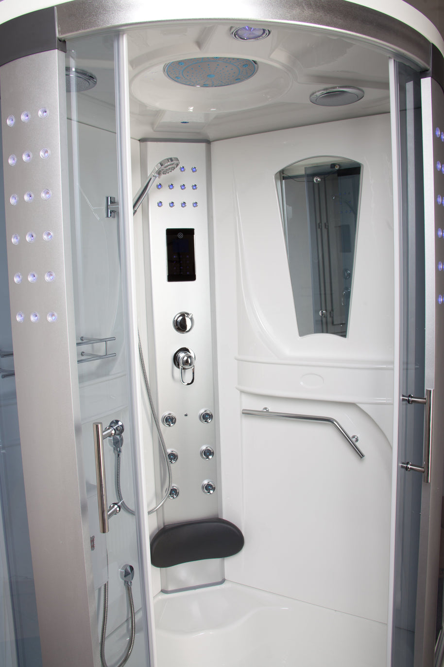 Doccia Idromassaggio con Vasca Texas 105x105 Sauna, Bagno Turco