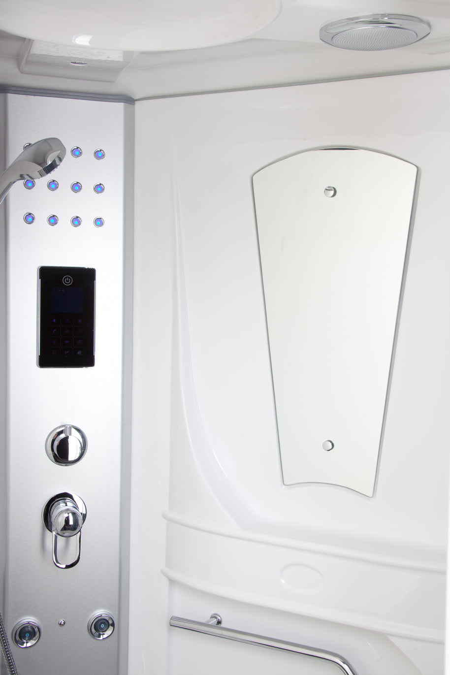 Doccia Idromassaggio con Vasca Texas 105x105 Sauna, Bagno Turco