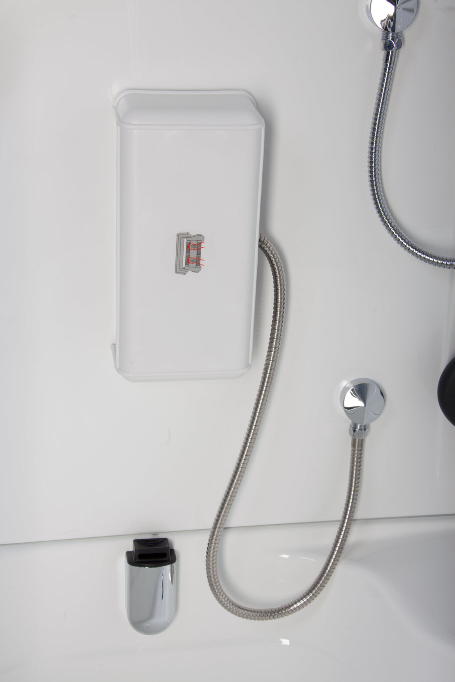 Doccia Idromassaggio con Vasca Texas 105x105 Sauna, Bagno Turco
