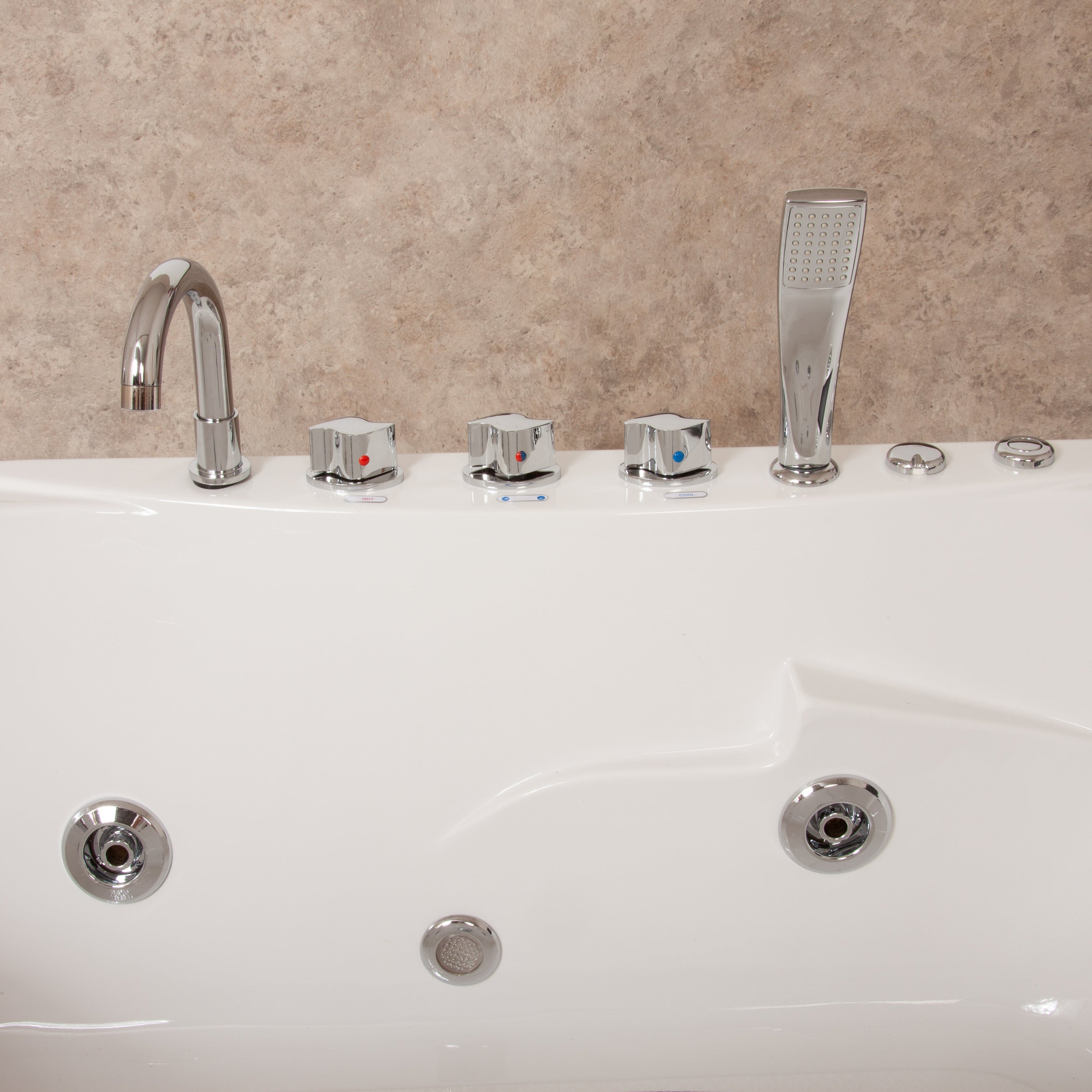 Vasca Idromassaggio Moments 170x86 con Cromoterapia